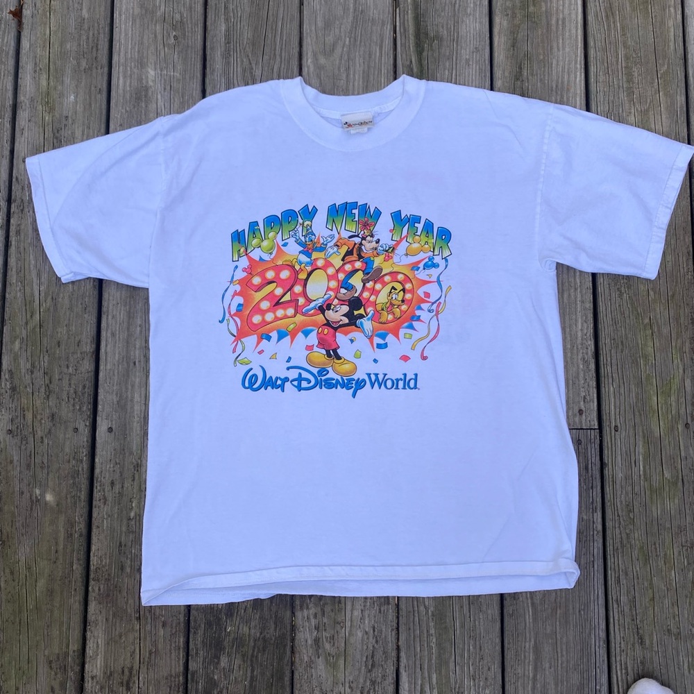 Kids White Graphic T-Shirt